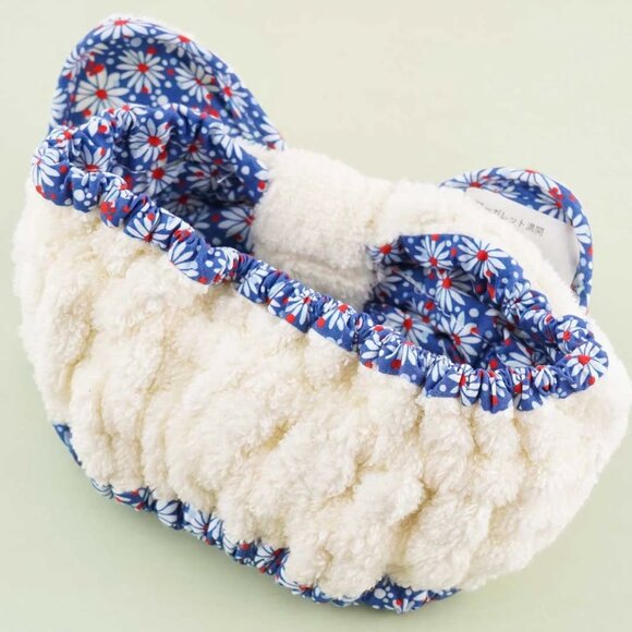 Kiki's Delivery Service Hair Band Flower Field & Jiji 10×21cm Blue Ghibli New - Picture 2 of 3